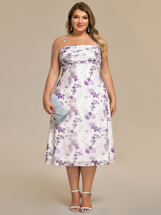 pretty ELYRA|Plus Size Printed Bodycon Wedding Guest Dress