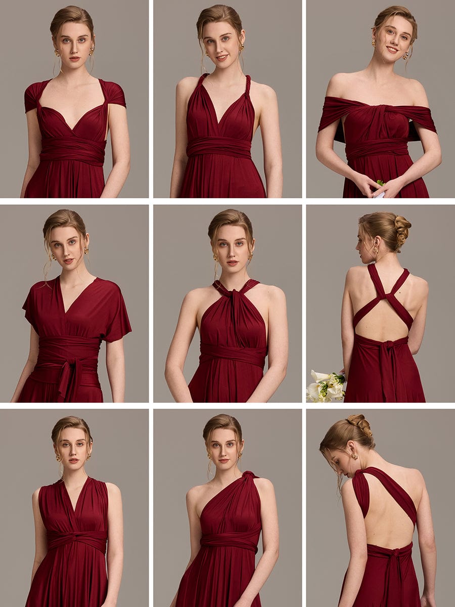 ever STYLES|High-Stretch Soft Versatile Convertible Bridesmaid Dress