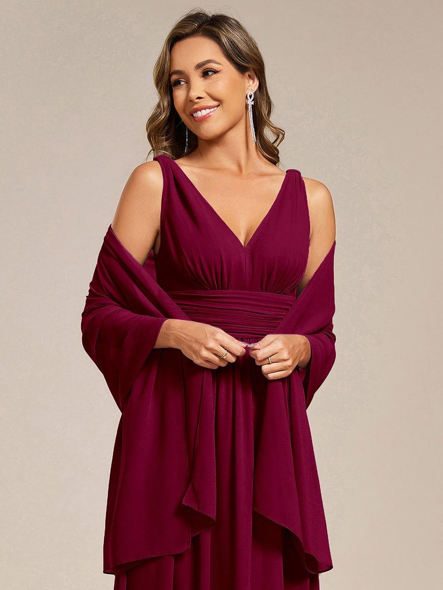 CHARLEE|Elegant Chiffon Shawl for Special Occasions