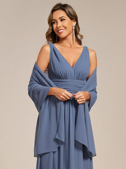 CHARLEE|Elegant Chiffon Shawl for Special Occasions