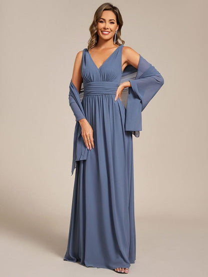 CHARLEE|Elegant Chiffon Shawl for Special Occasions