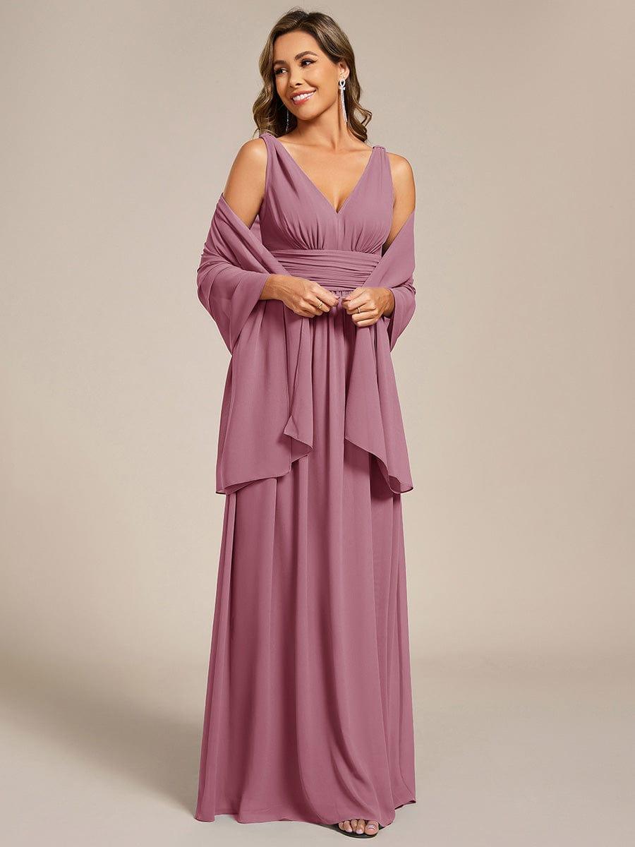 CHARLEE|Elegant Chiffon Shawl for Special Occasions