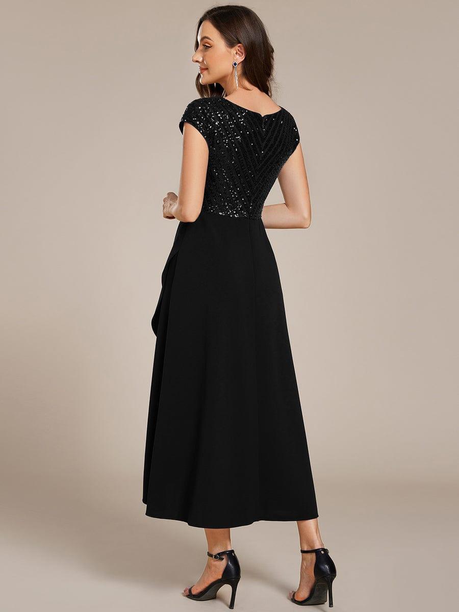 ever BAYLOR|A-Line V-Neck Wedding Guest Dress