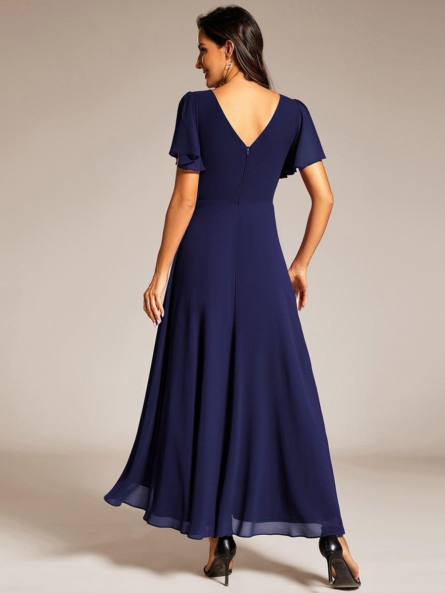 ever DAKOTA|High-Low Flowy Chiffon Wedding Guest Dress