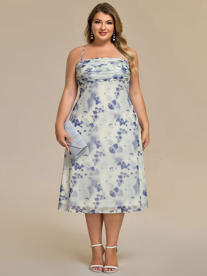 pretty ELYRA|Plus Size Printed Bodycon Wedding Guest Dress
