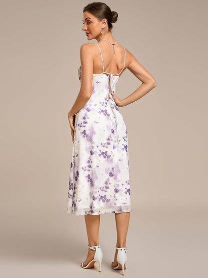 ever ELYRA|Bodycon Mesh Sleeveless Wedding Guest Dress