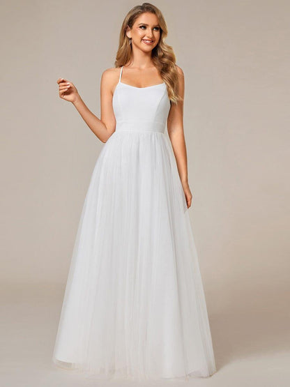 SHALIRA'S BRIDE|Lace Jacket A-Line Spaghetti Strap Wedding Dress