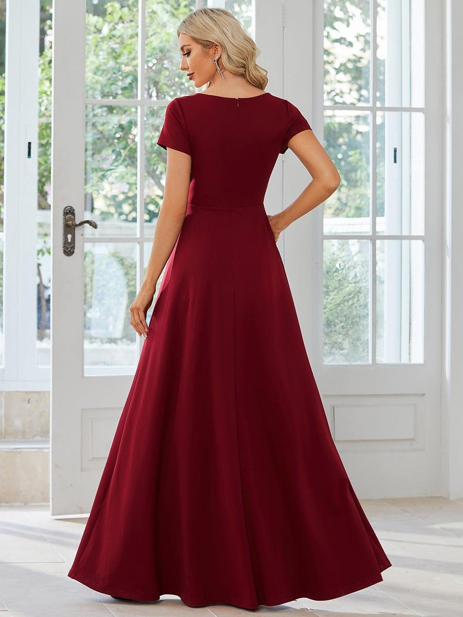 ever TÉRESA|Simple Pleated Empire Waist A-Line Bridesmaid Dress