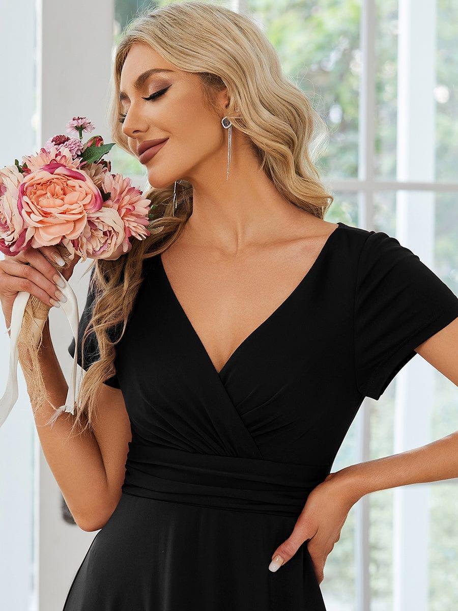 ever TÉRESA|Simple Pleated Empire Waist A-Line Bridesmaid Dress