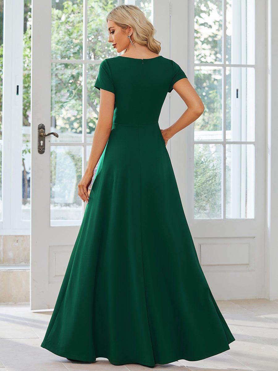 ever TÉRESA|Simple Pleated Empire Waist A-Line Bridesmaid Dress