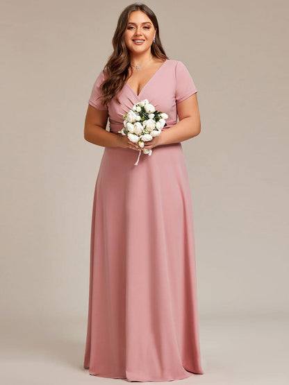 ever TÉRESA|Simple Pleated Empire Waist A-Line Bridesmaid Dress