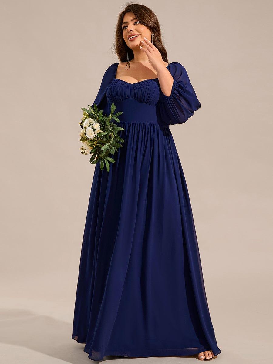 ever OAKLYN|Sweetheart Neckline 3/4 Sleeve Chiffon Bridesmaid Dress