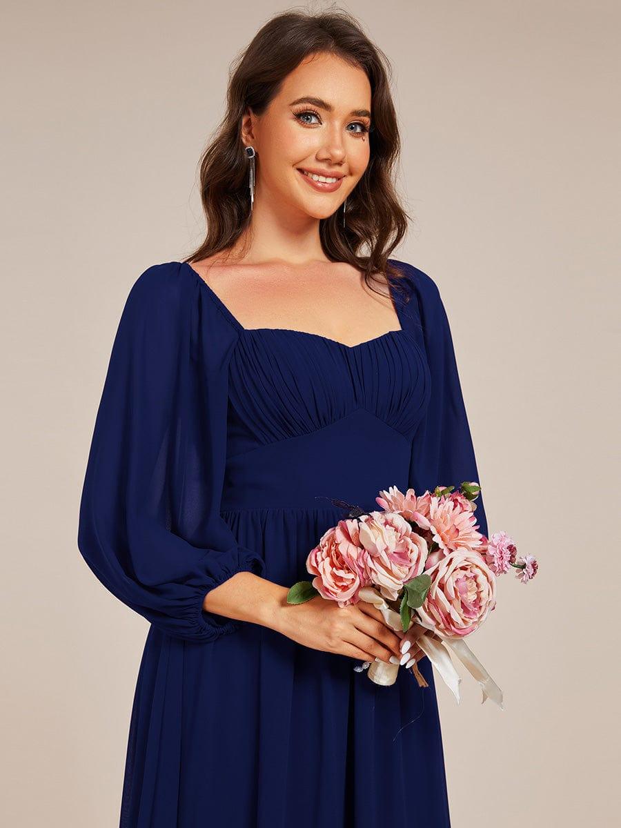 ever OAKLYN|Sweetheart Neckline 3/4 Sleeve Chiffon Bridesmaid Dress