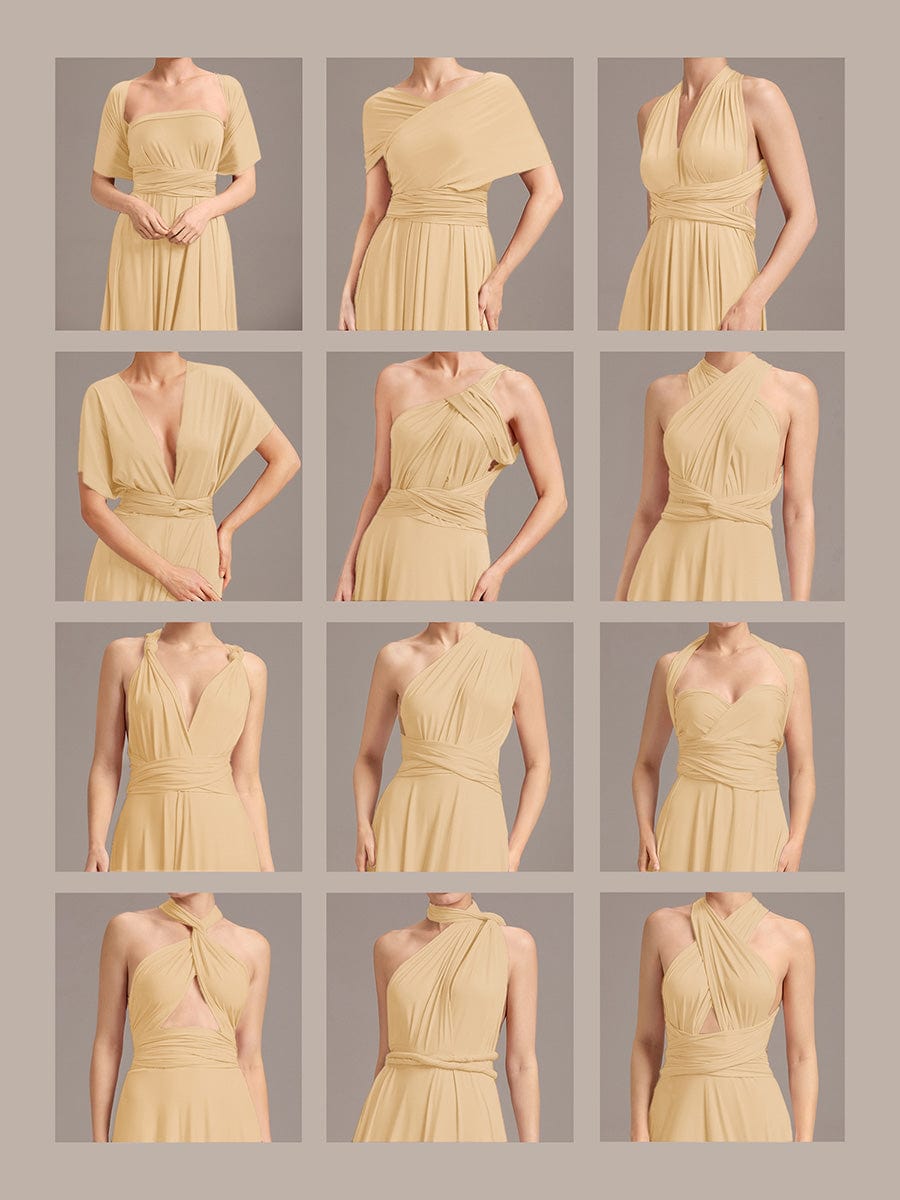 ever STYLES|High-Stretch Soft Versatile Convertible Bridesmaid Dress