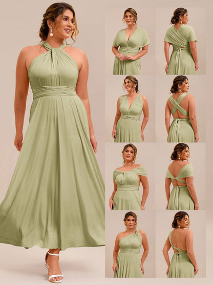 ever STYLES|High-Stretch Soft Versatile Convertible Bridesmaid Dress
