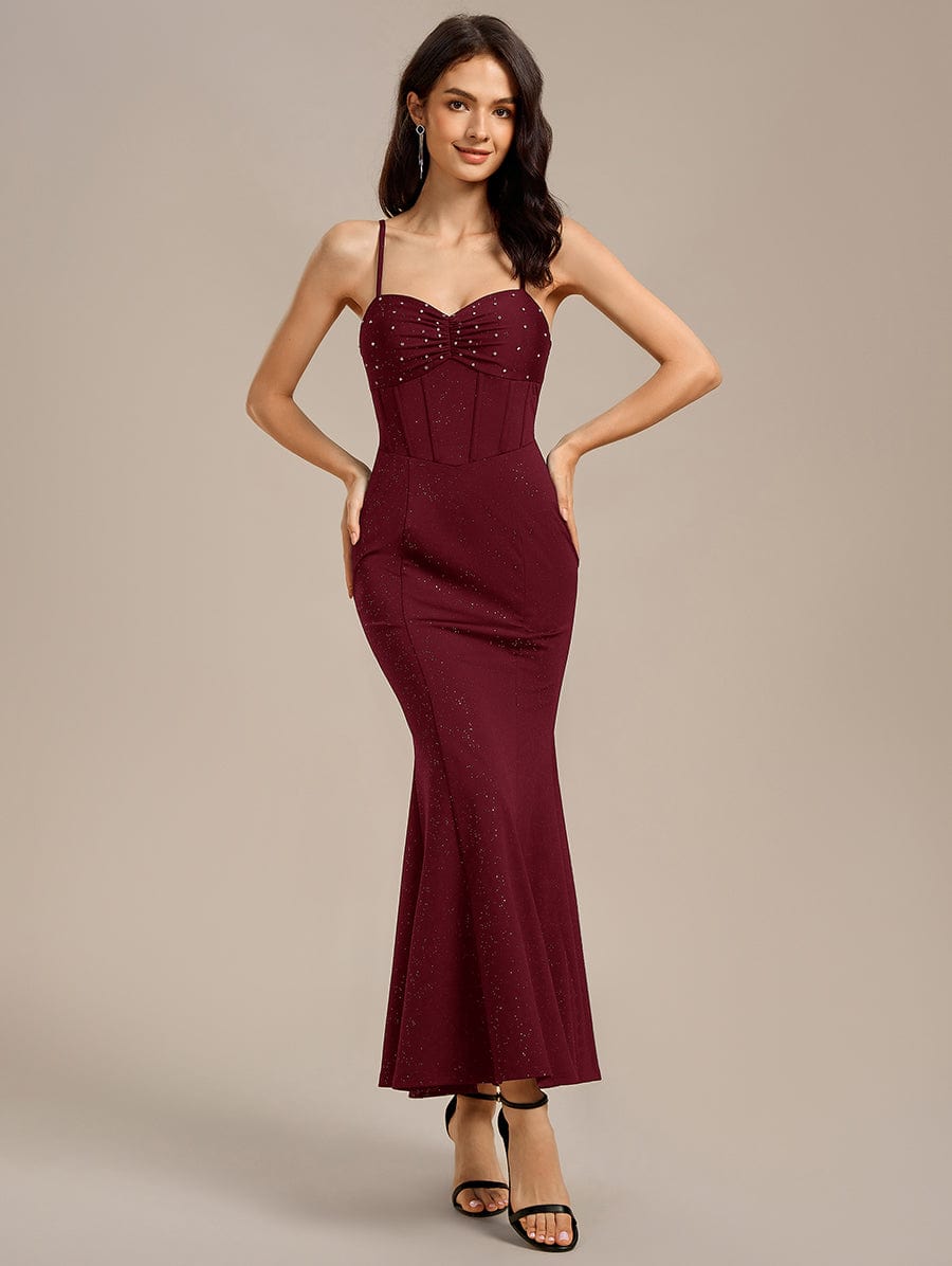 ever SERAPHIRA|Beaded Mermaid Maxi Formal Dress