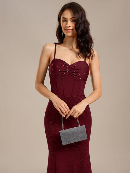 ever SERAPHIRA|Beaded Mermaid Maxi Formal Dress