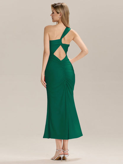 ever ELOWYN|Backless Knit Sleeveless Formal Evening Dress