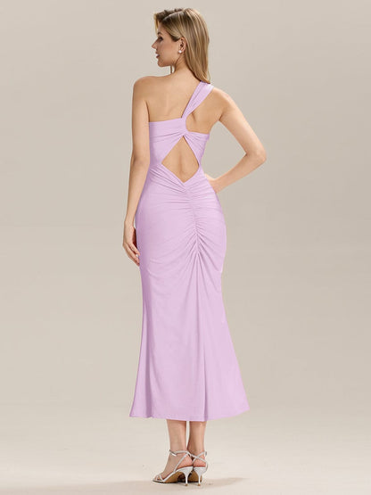 ever ELOWYN|Backless Knit Sleeveless Formal Evening Dress