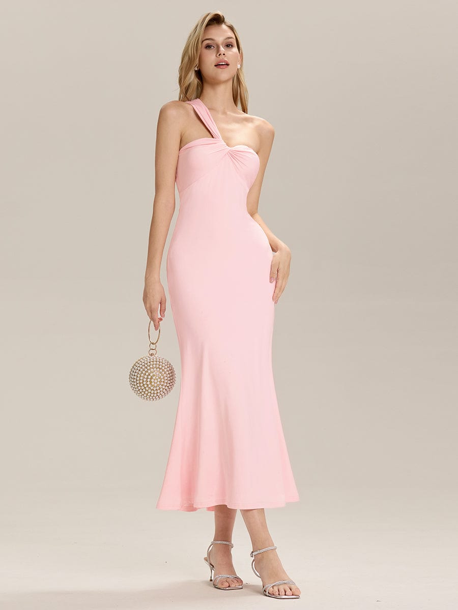 ever ELOWYN|Backless Knit Sleeveless Formal Evening Dress