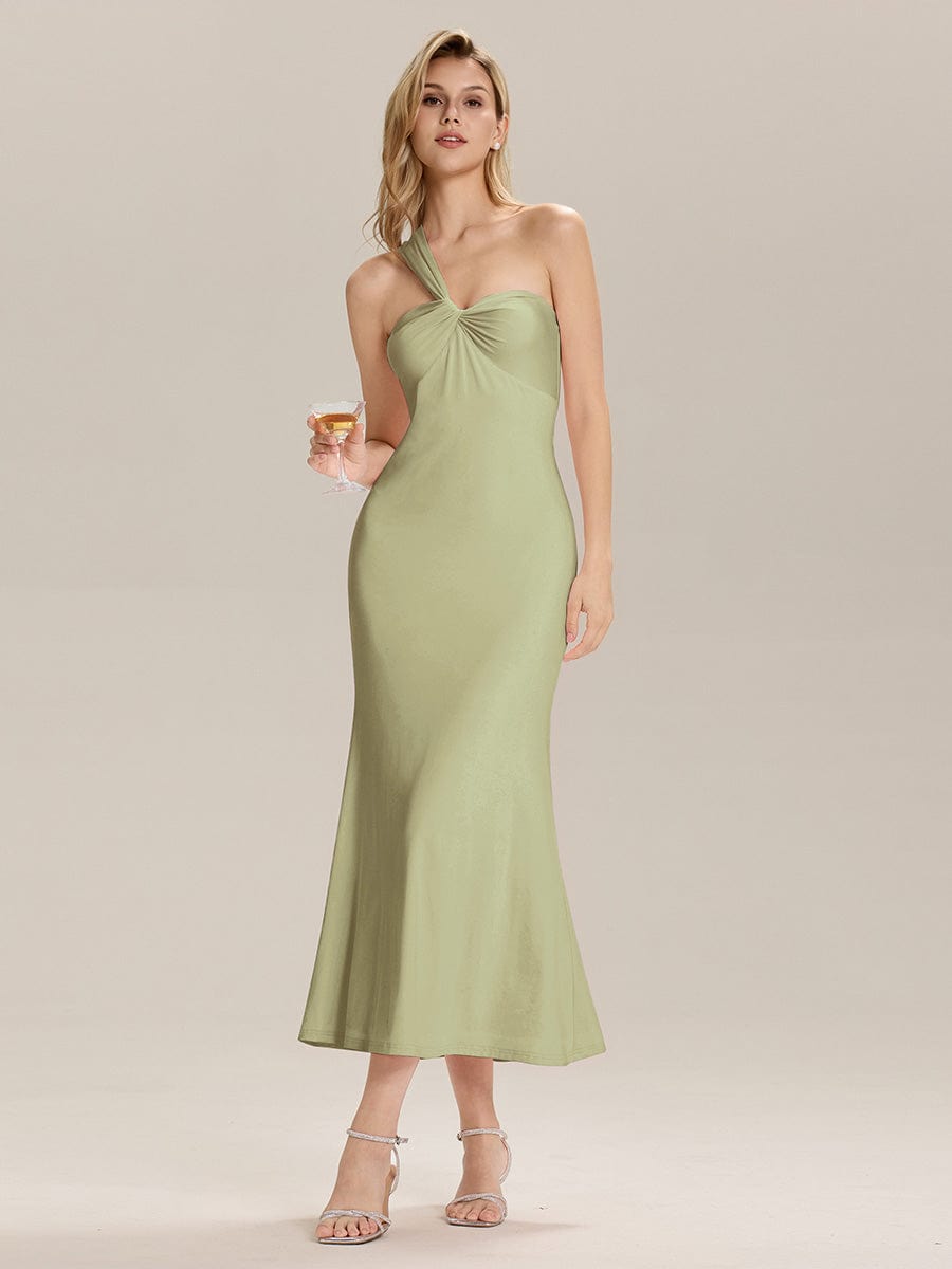 ever ELOWYN|Backless Knit Sleeveless Formal Evening Dress