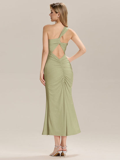 ever ELOWYN|Backless Knit Sleeveless Formal Evening Dress