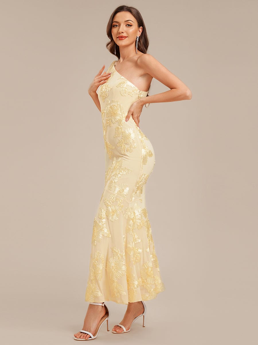 ever ARCELIA|Flowing Ribbon Mesh Mermaid Formal Dress