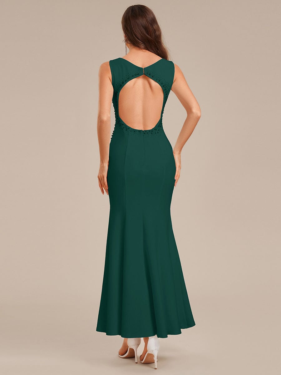 ever IRELIA|Cut-Out Knit Mermaid Formal Dress