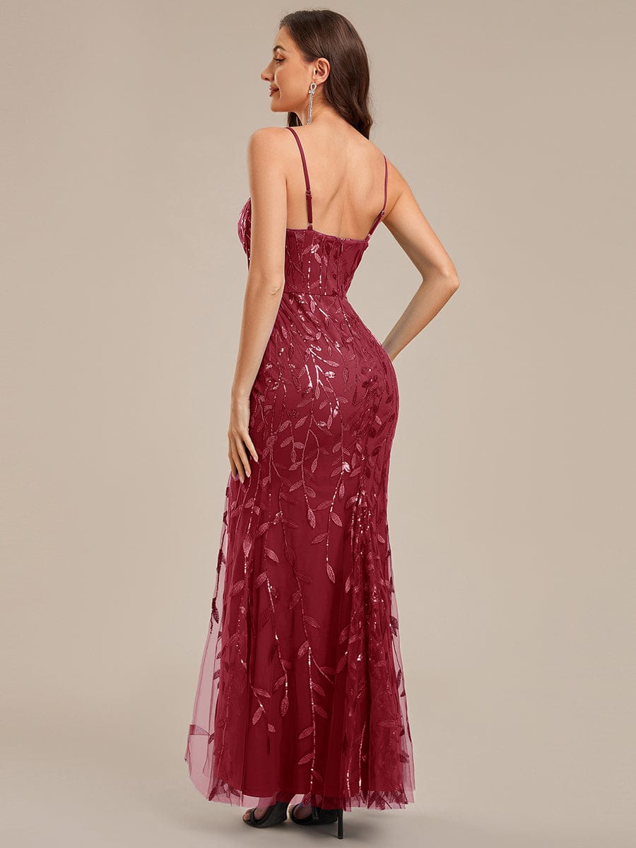 ever VIRELLA|Slit Sequin Mermaid Formal Dress
