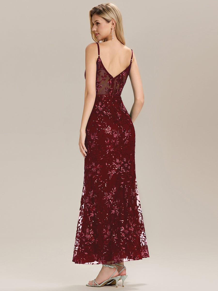 ever LYANNA|See-through Sequin Mermaid Formal Evening Dress