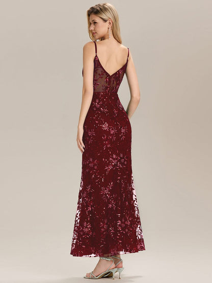 ever LYANNA|See-through Sequin Mermaid Formal Evening Dress