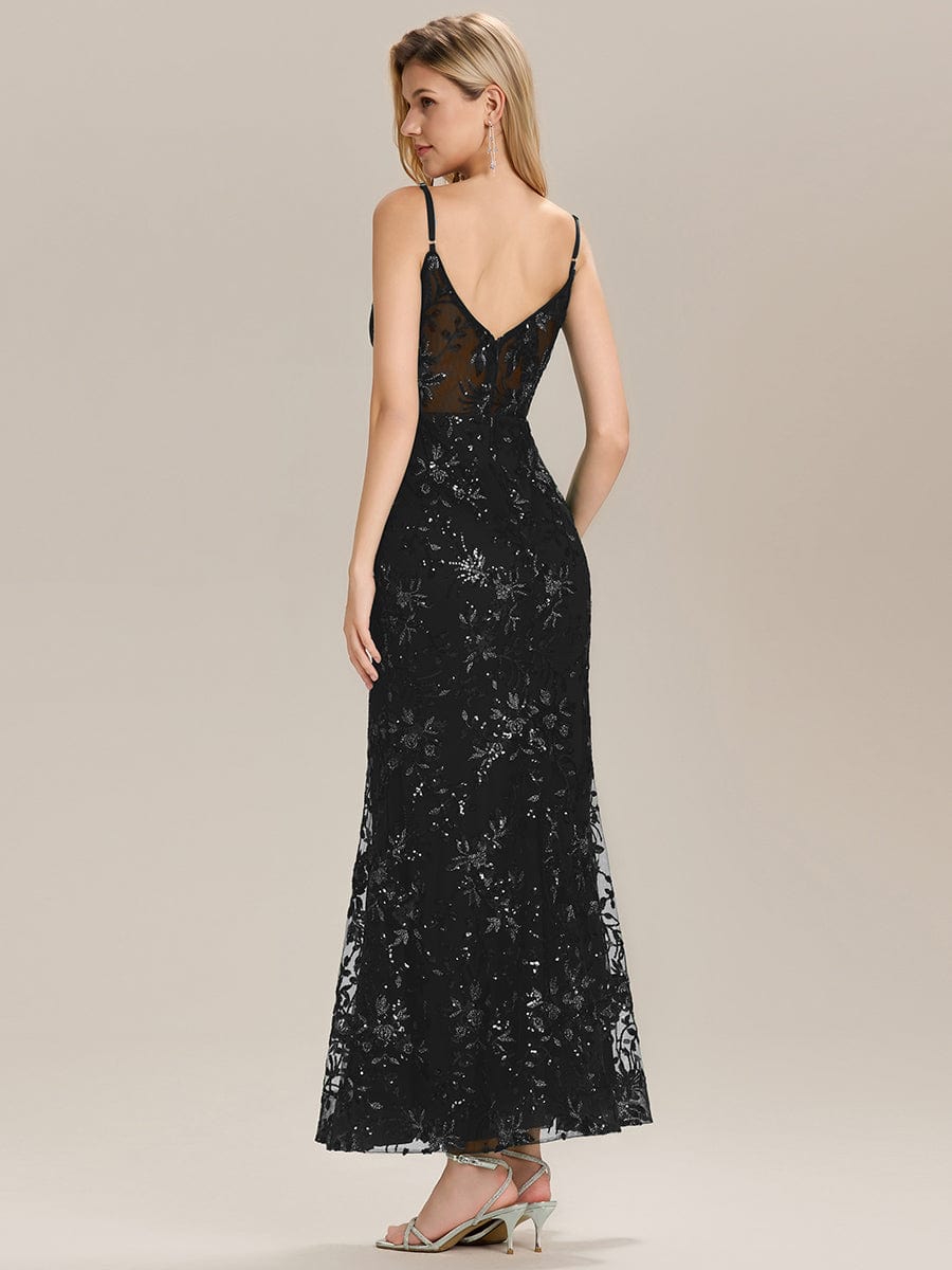 ever LYANNA|See-through Sequin Mermaid Formal Evening Dress