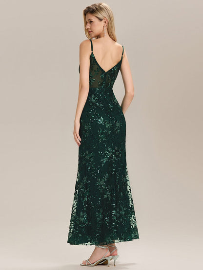 ever LYANNA|See-through Sequin Mermaid Formal Evening Dress