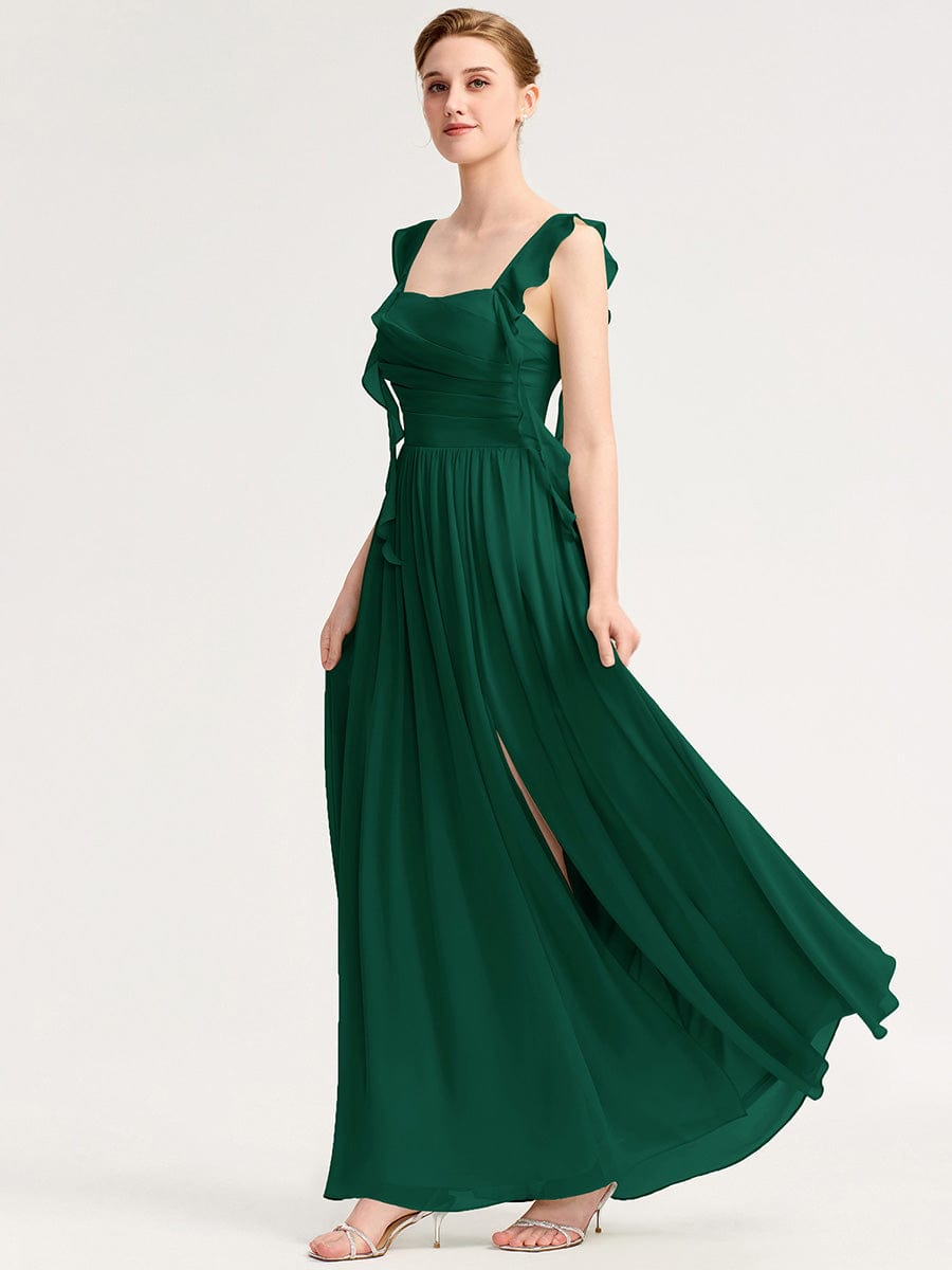 ever LUNARA|Flowing Ribbon Chiffon Bridesmaid dress