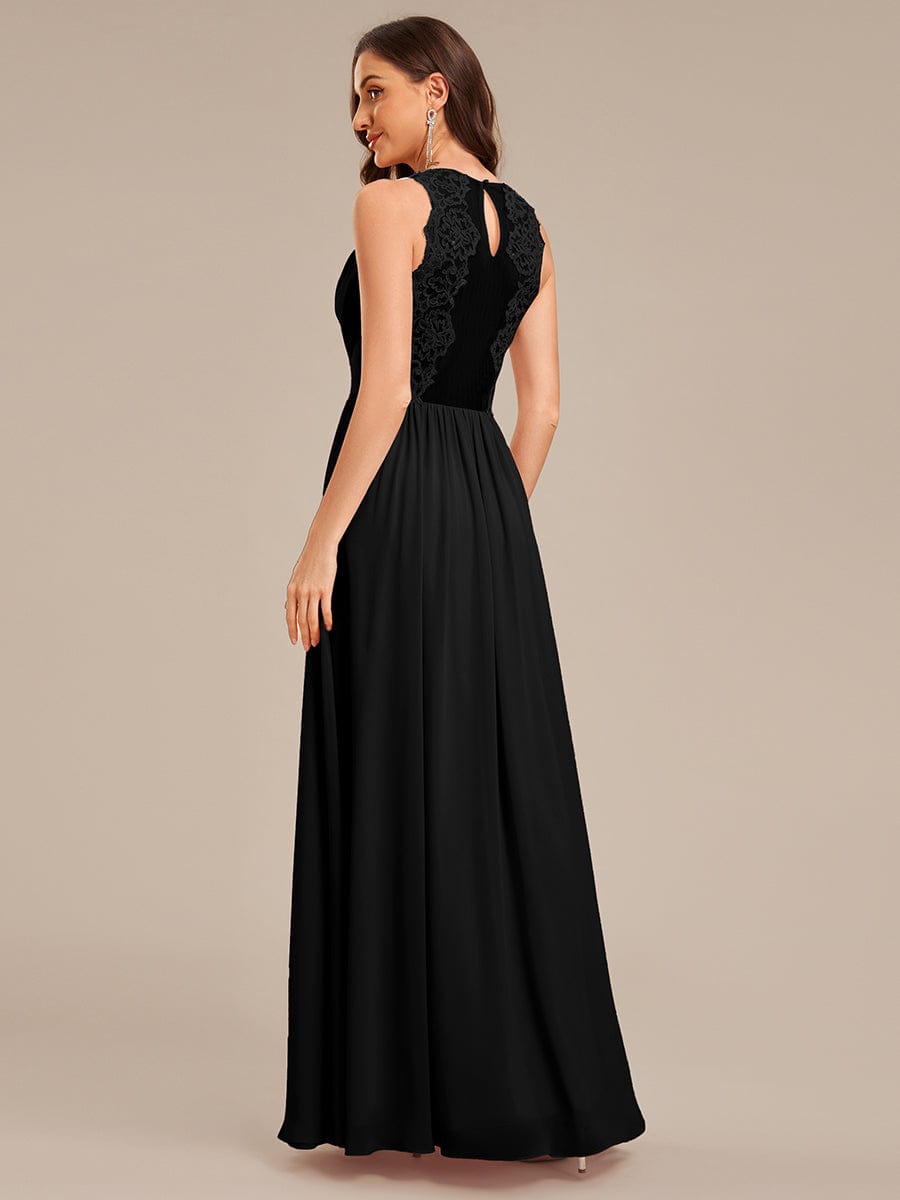 ever MARIBEL|Applique Chiffon Sleeveless Bridesmaid Dress