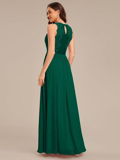 ever MARIBEL|Applique Chiffon Sleeveless Bridesmaid Dress