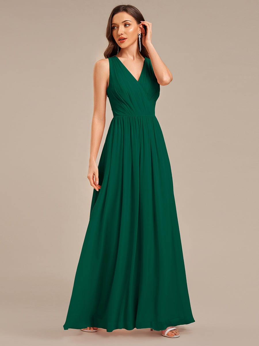 ever MARIBEL|Applique Chiffon Sleeveless Bridesmaid Dress