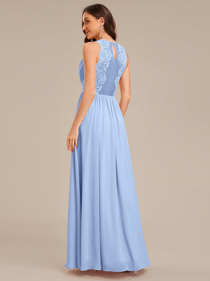 ever MARIBEL|Applique Chiffon Sleeveless Bridesmaid Dress