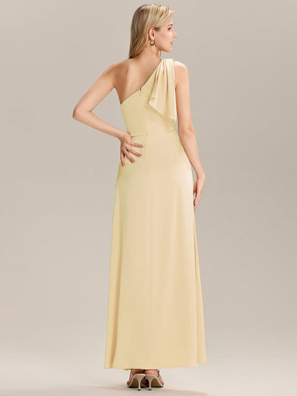 ever EVELISE|Flowing Ribbons Satin  Bridesmaid Dress
