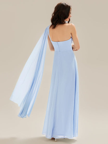 ever ALOURA|Flowing Ribbons Chiffon Sleeveless Dress