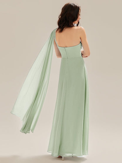ever ALOURA|Flowing Ribbons Chiffon Sleeveless Dress