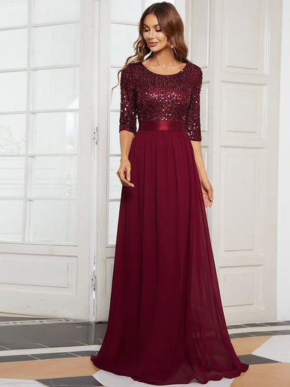 Burgundy Concert Dresses