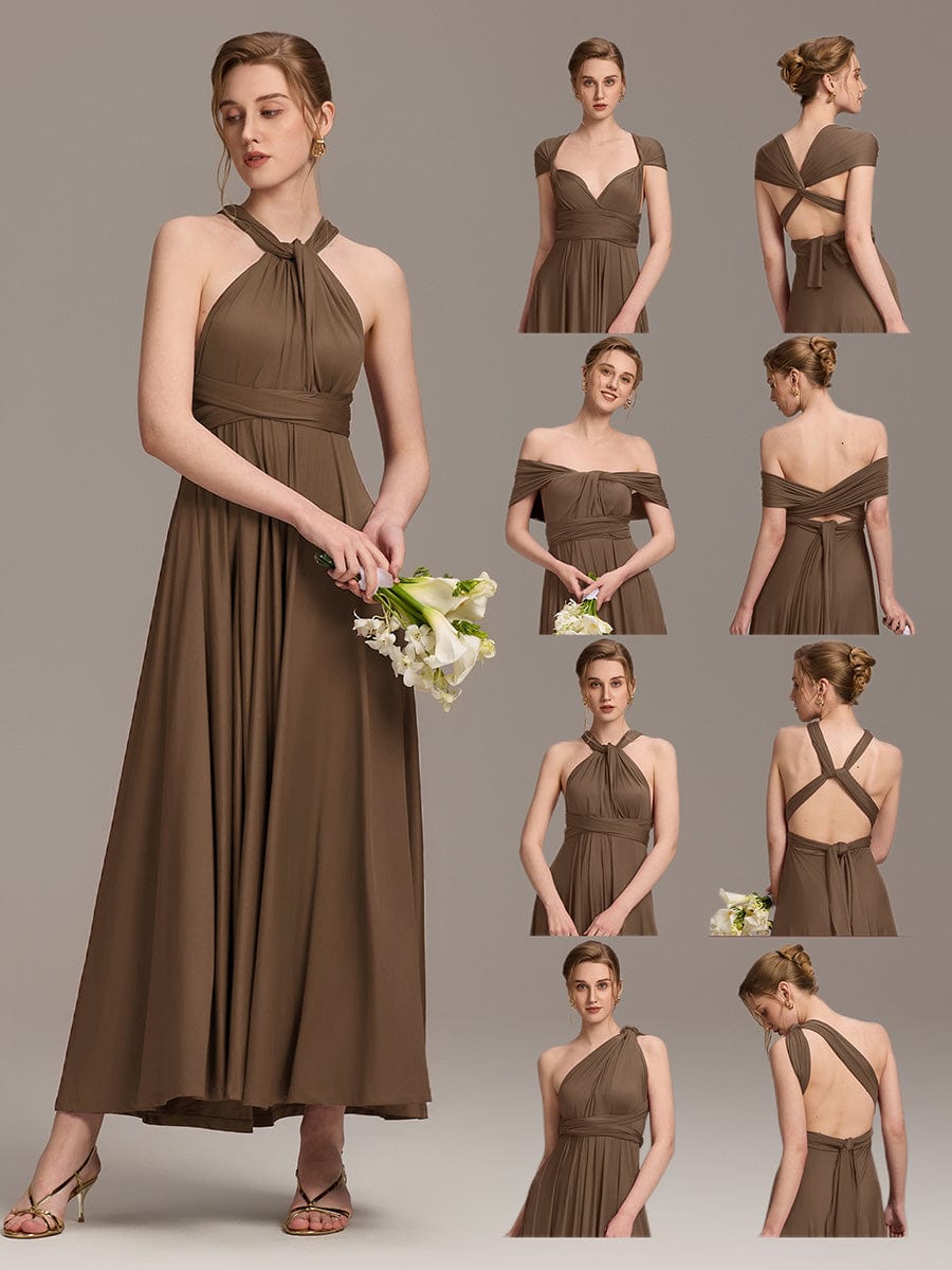 ever STYLES|High-Stretch Soft Versatile Convertible Bridesmaid Dress