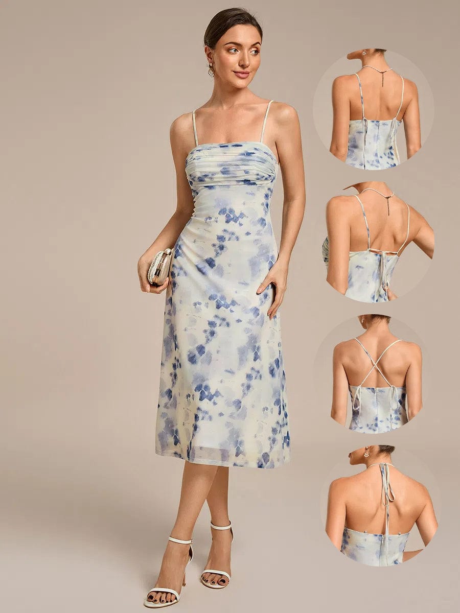 ever ELYRA|Bodycon Mesh Sleeveless Wedding Guest Dress